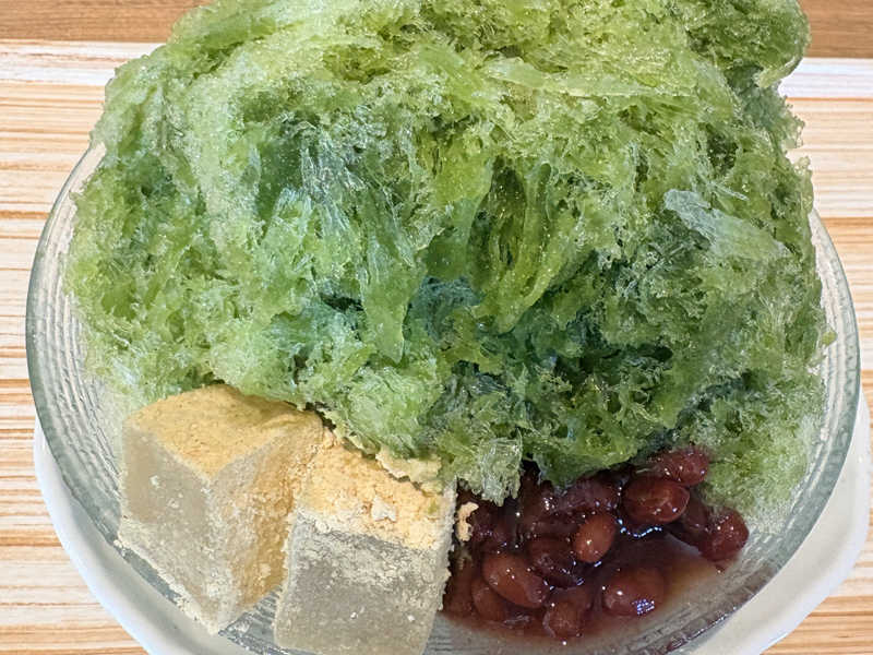 宇治抹茶かき氷