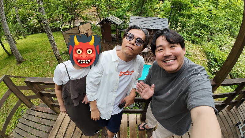さおりさんの一色の森サウナ プライベートからまつ山荘のサ活写真