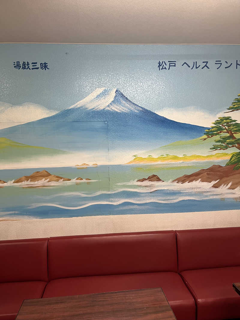 あおいくまさんの松戸ヘルスランド(みなもと湯)のサ活写真
