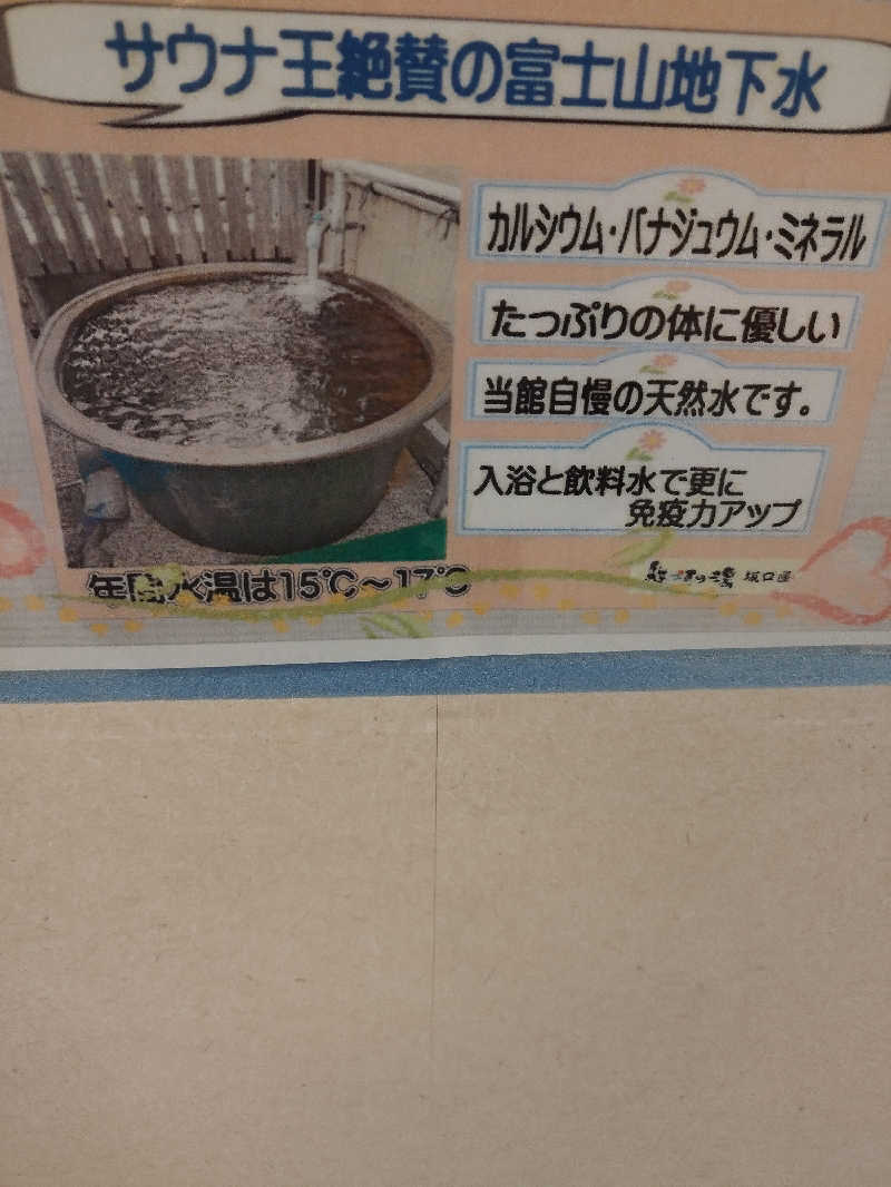 ヨシヒコさんの駿河の湯 坂口屋のサ活写真