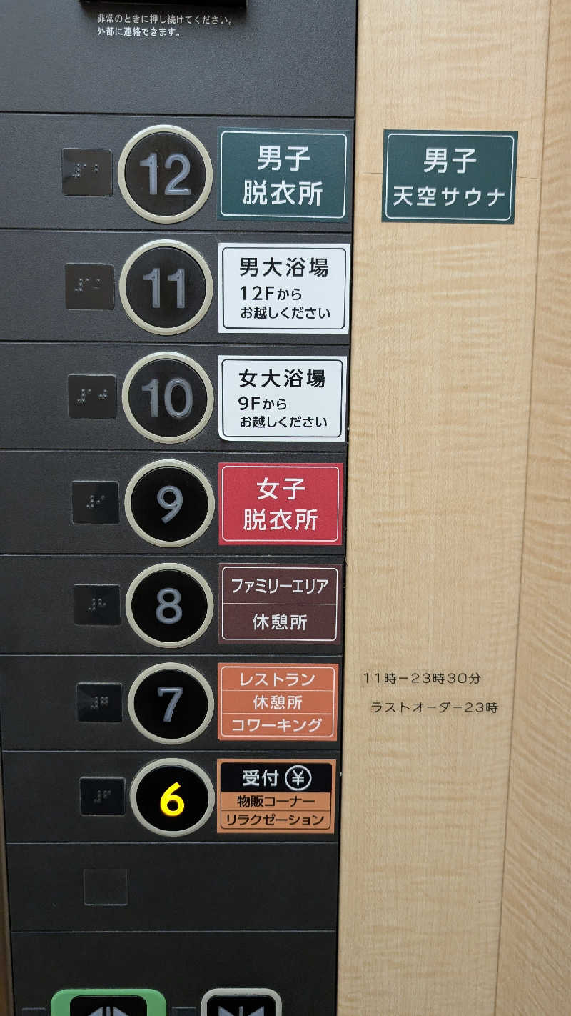 GSX-8SさんのRAKU SPA Station 府中のサ活写真