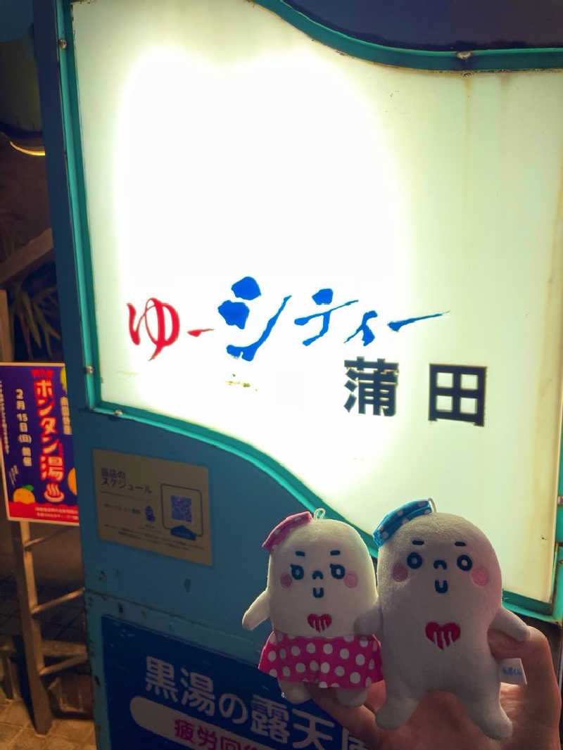 21mgさんの黒湯の温泉 ゆ〜シティー蒲田のサ活写真