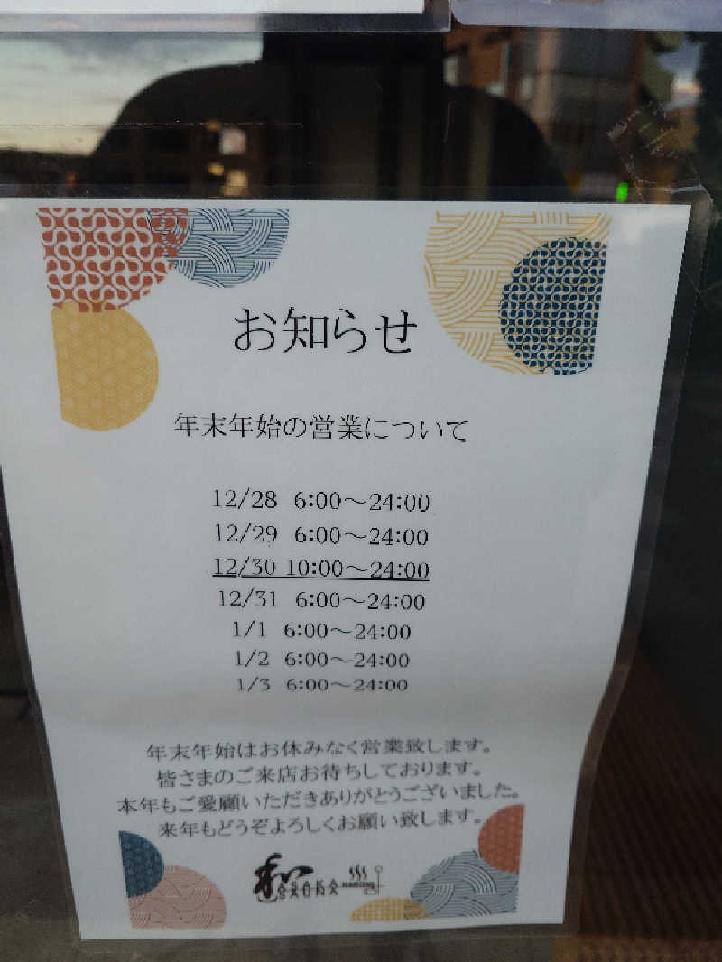 汁々スプラッシュさんの極楽湯 和光店のサ活写真