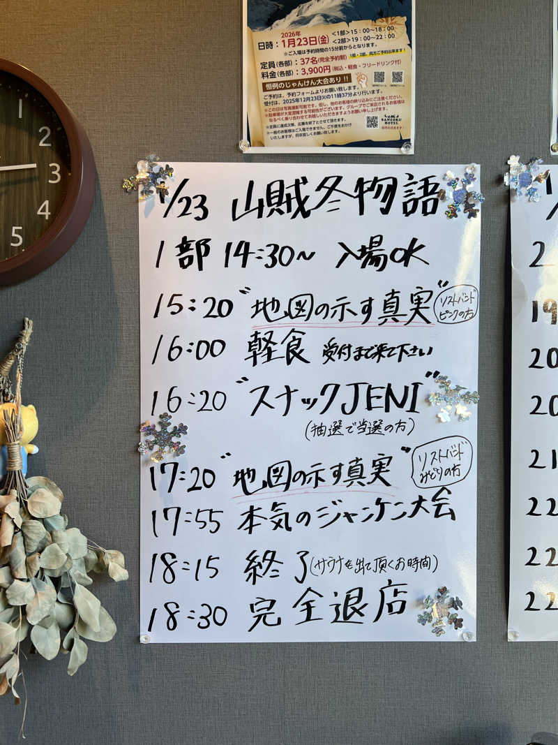 37パットさんの山賊サウナのサ活写真
