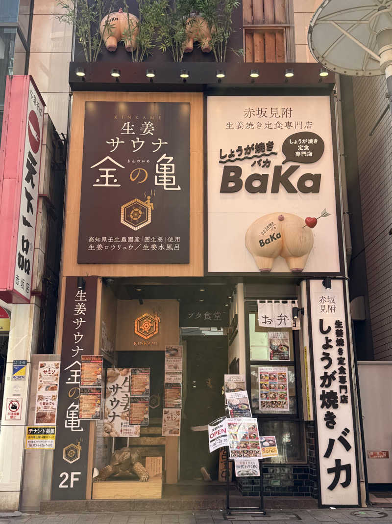 はるごり🦍🦐さんの生姜サウナ 金の亀のサ活写真