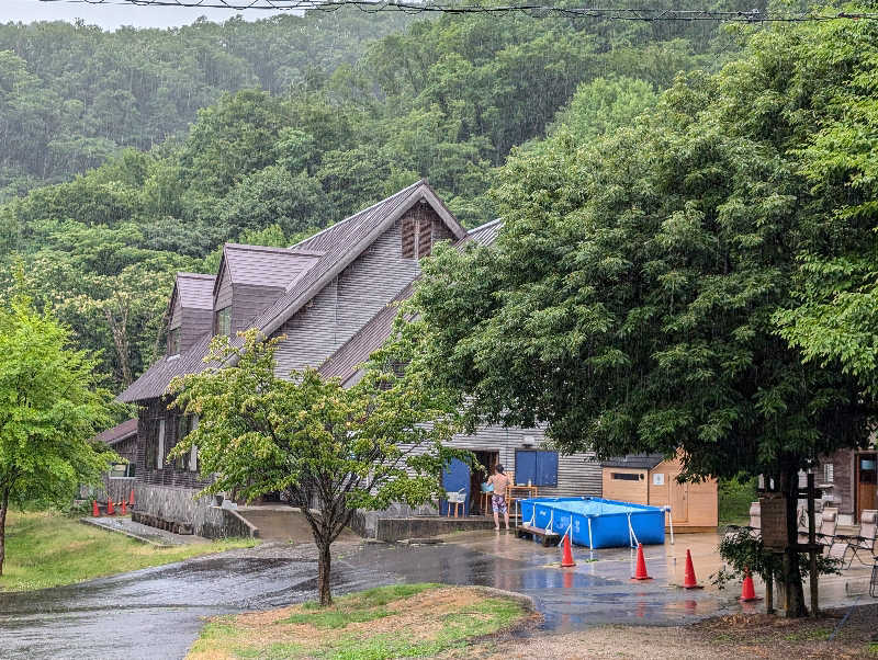 ▼・谷・▼パグ使い。さんのNature Sauna(大山隠岐国立公園内・一向平キャンプ場)のサ活写真