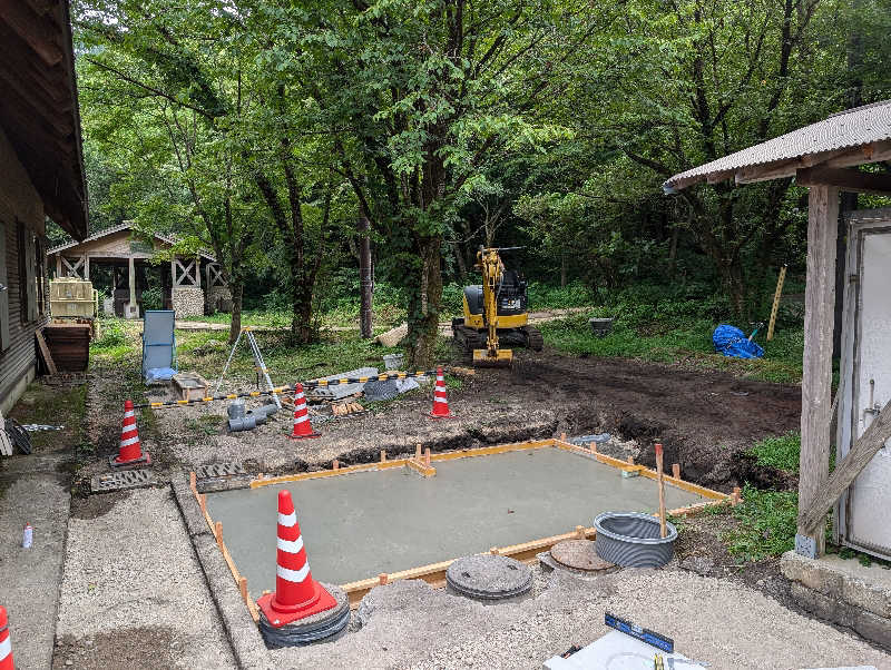 ▼・谷・▼パグ使い。さんのNature Sauna(大山隠岐国立公園内・一向平キャンプ場)のサ活写真