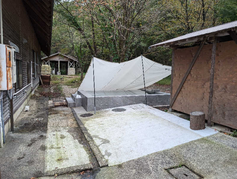 ▼・谷・▼パグ使い。さんのNature Sauna(大山隠岐国立公園内・一向平キャンプ場)のサ活写真