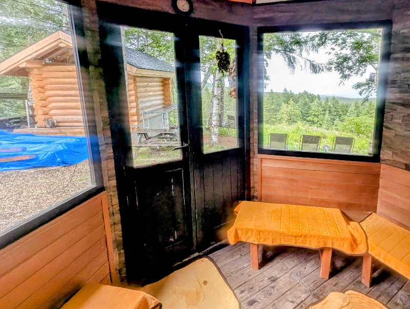 ▼・谷・▼パグ使い。さんのSAUNA TEN            "Birch and cloud forest"のサ活写真