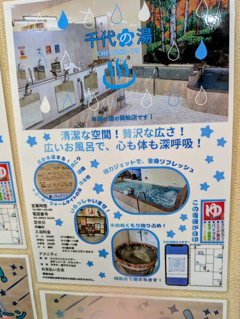 ▼・谷・▼パグ使い。さんの梅の湯のサ活写真