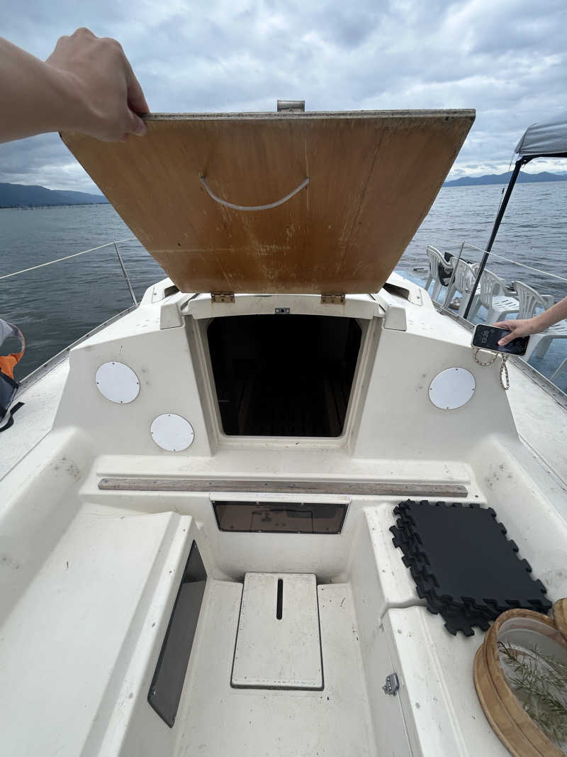 まつばらさんの琵琶湖でテントサウナatワニベースのサ活写真