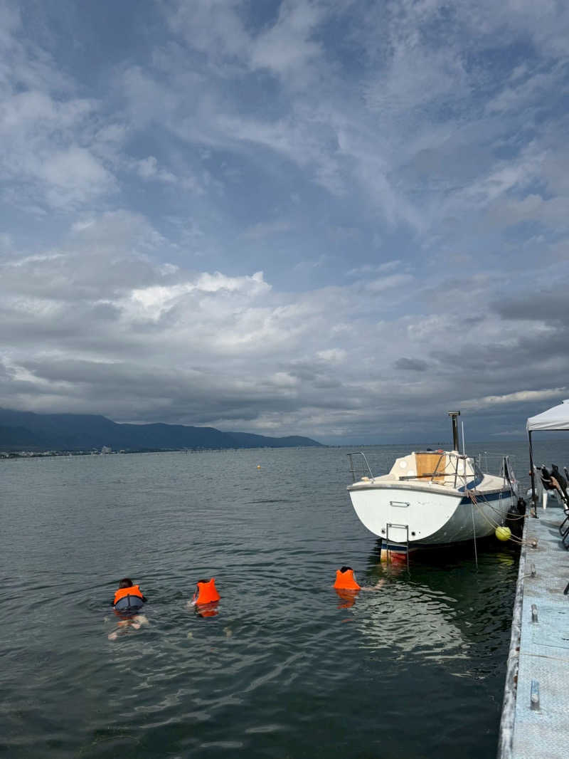 まつばらさんの琵琶湖でテントサウナatワニベースのサ活写真