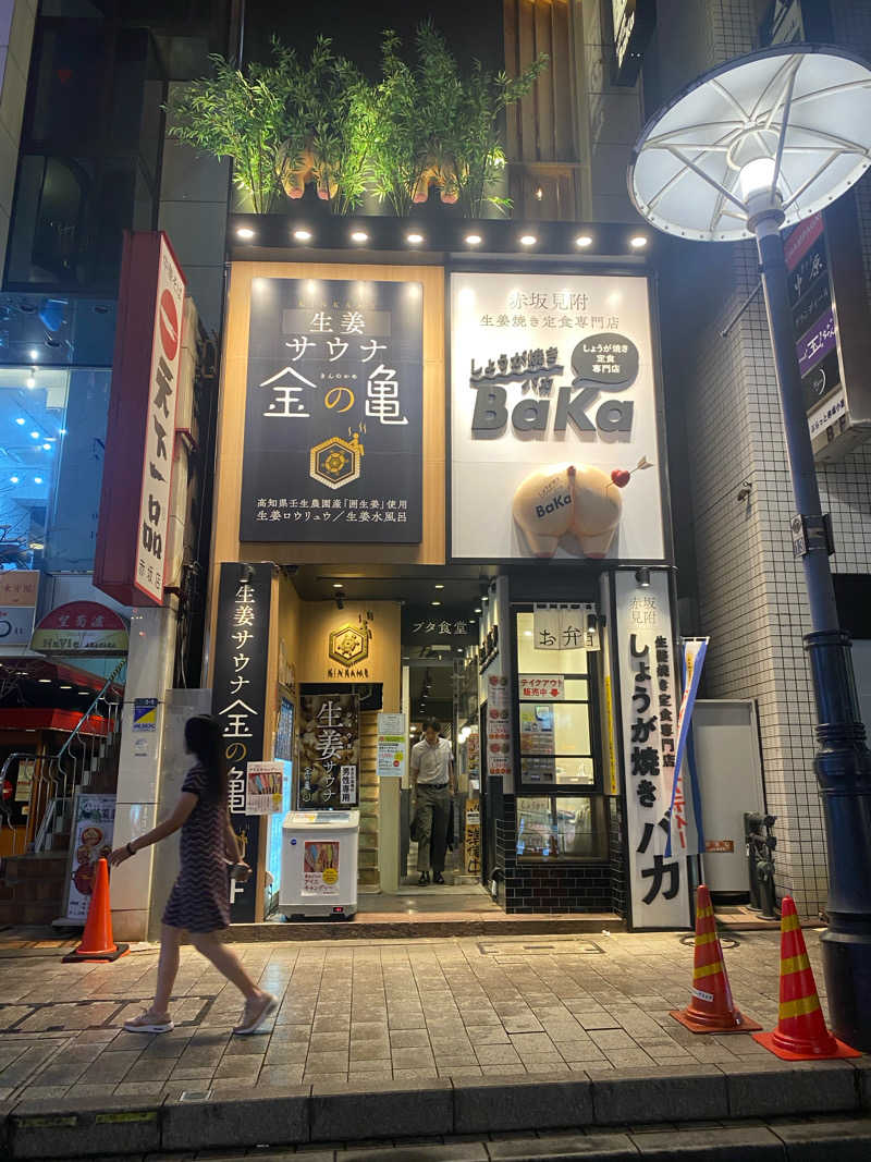 やまやんさんの生姜サウナ 金の亀のサ活写真