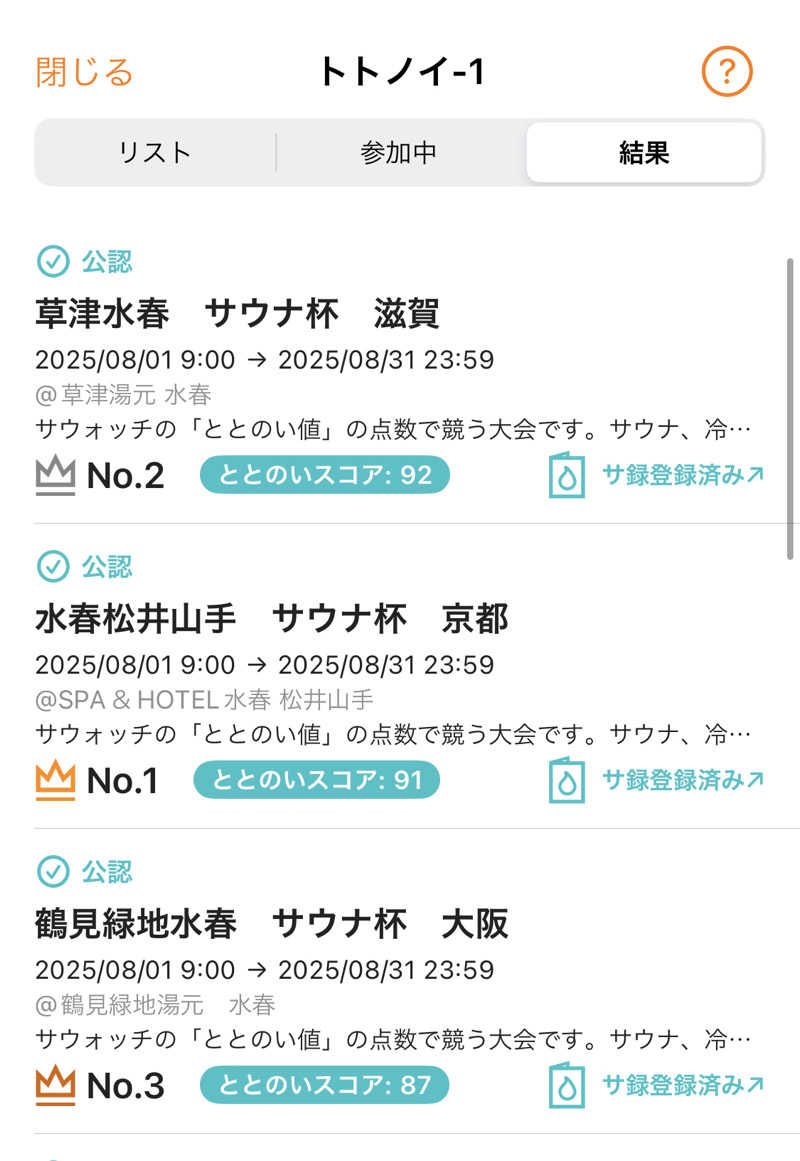 シンゴさんの鶴見緑地湯元水春のサ活写真