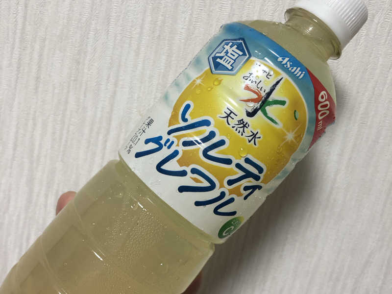 アサヒ天然水　ソルティグレフル