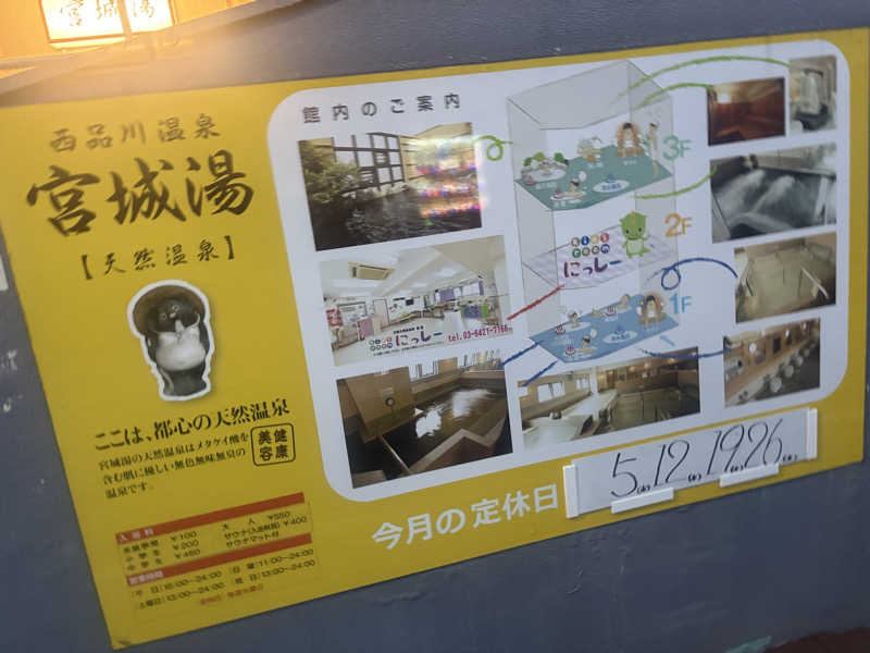 ビール星人🍺さんの西品川温泉 宮城湯のサ活写真