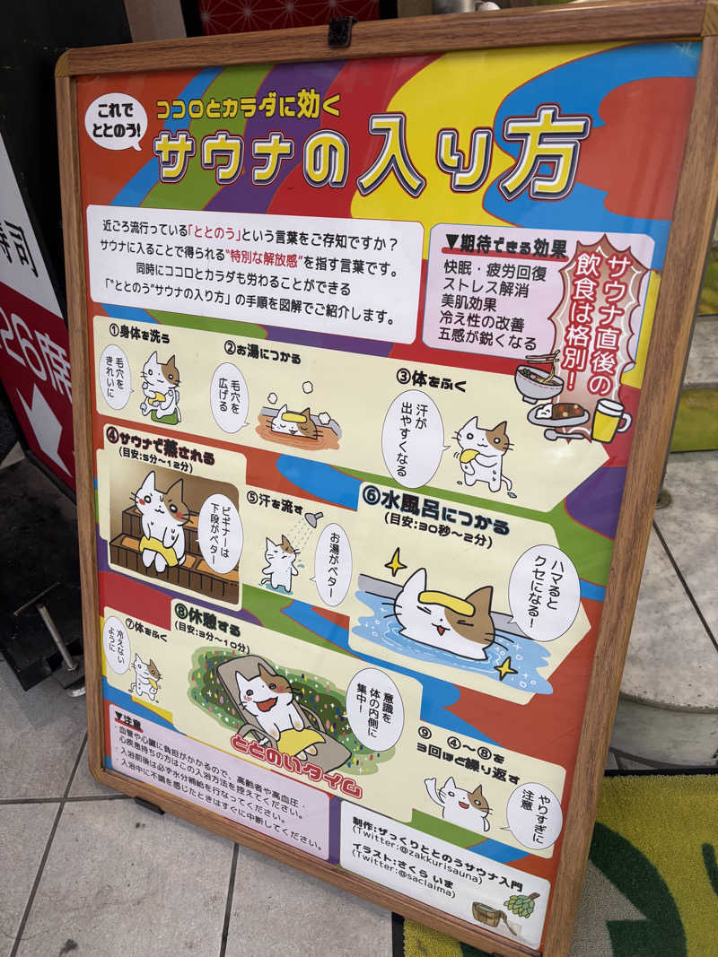 ビール星人🍺さんのサウナ&カプセルホテル レインボー新小岩店のサ活写真