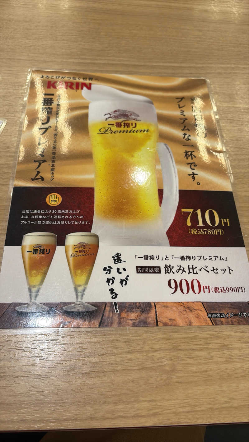ビール星人🍺さんのおふろの王様 大井町店のサ活写真