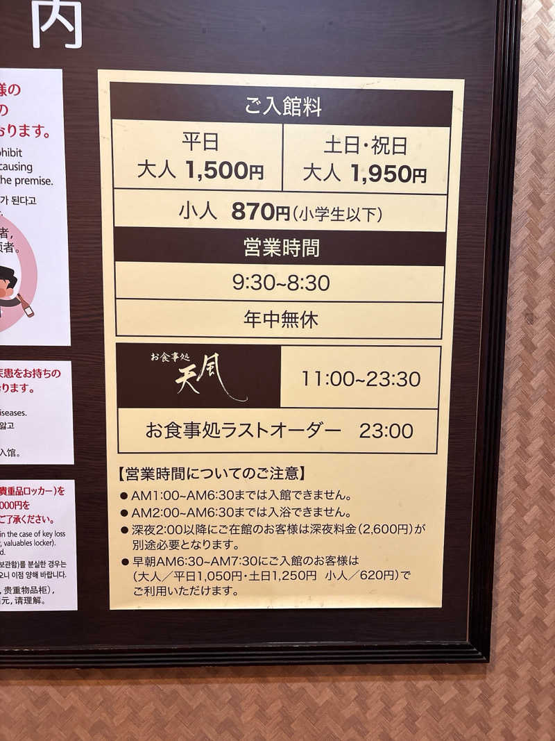 ビール星人🍺さんのおふろの王様 大井町店のサ活写真