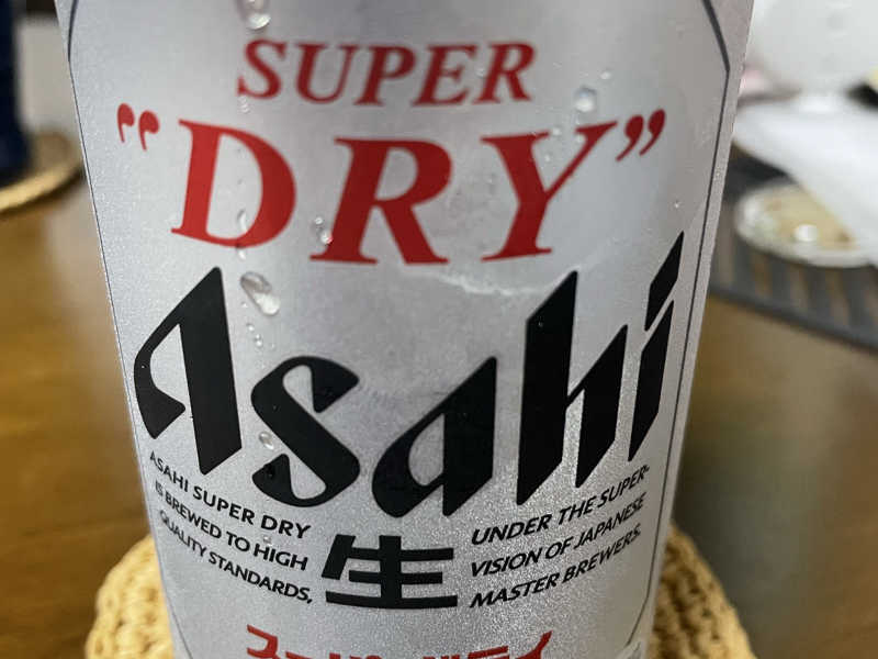 ビール。焼肉ワタミのワンコイン飲み放題はビールが対象外なので、先に1杯やってから焼肉へw
