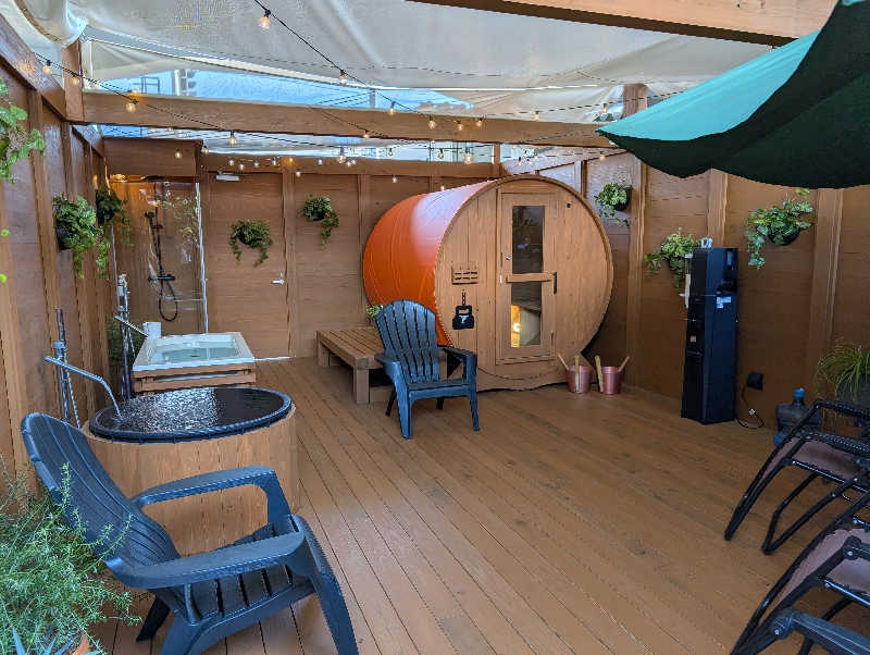 マナミさんのプライベート駅サウナ ととの場のサ活写真