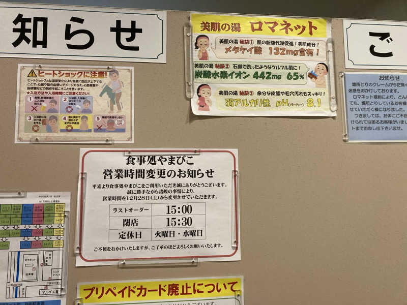 カロリン桶屋さんの美肌の湯 ロマネットのサ活写真