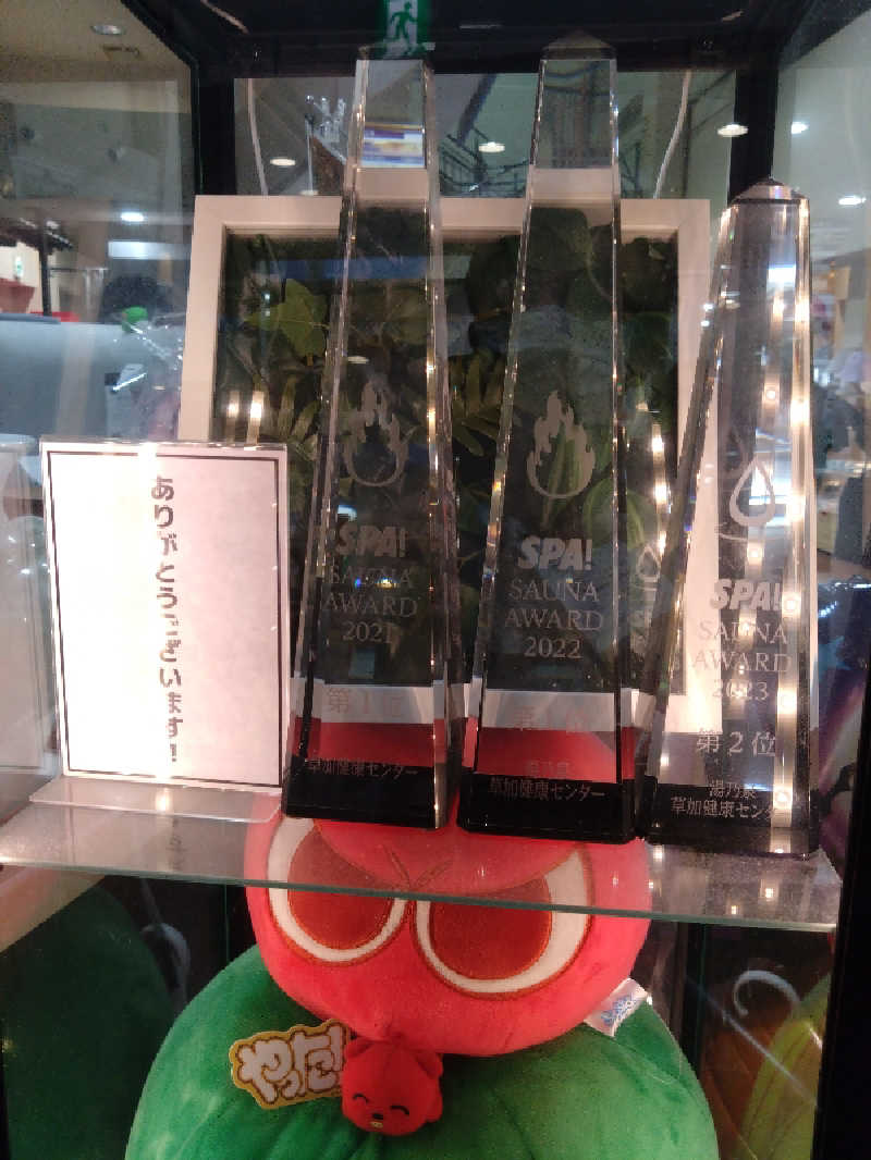 スナフキンさんの湯乃泉 草加健康センターのサ活写真