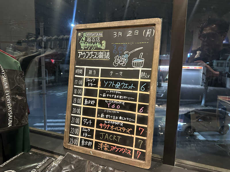 ryoさんの毎日サウナ 越谷店のサ活写真