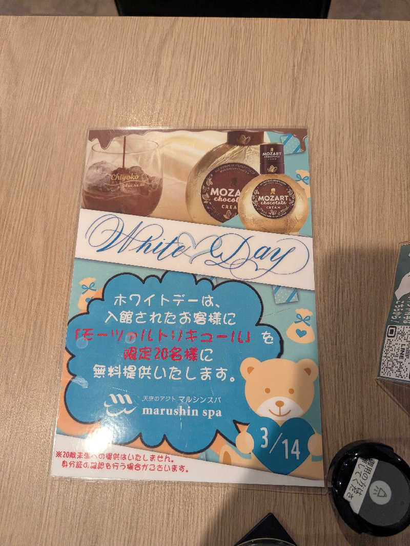 321（サニイ）さんの天空のアジト マルシンスパのサ活写真