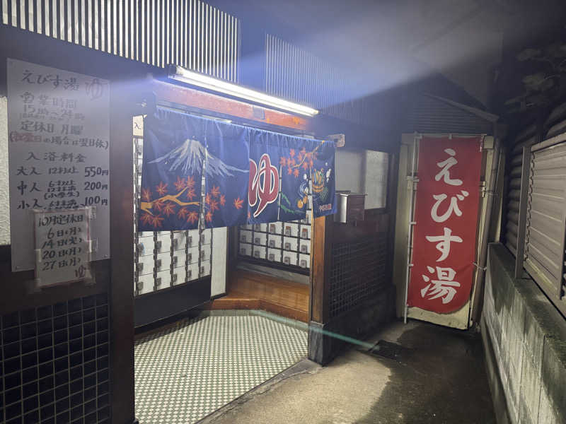 けんたろさんのえびす湯のサ活写真