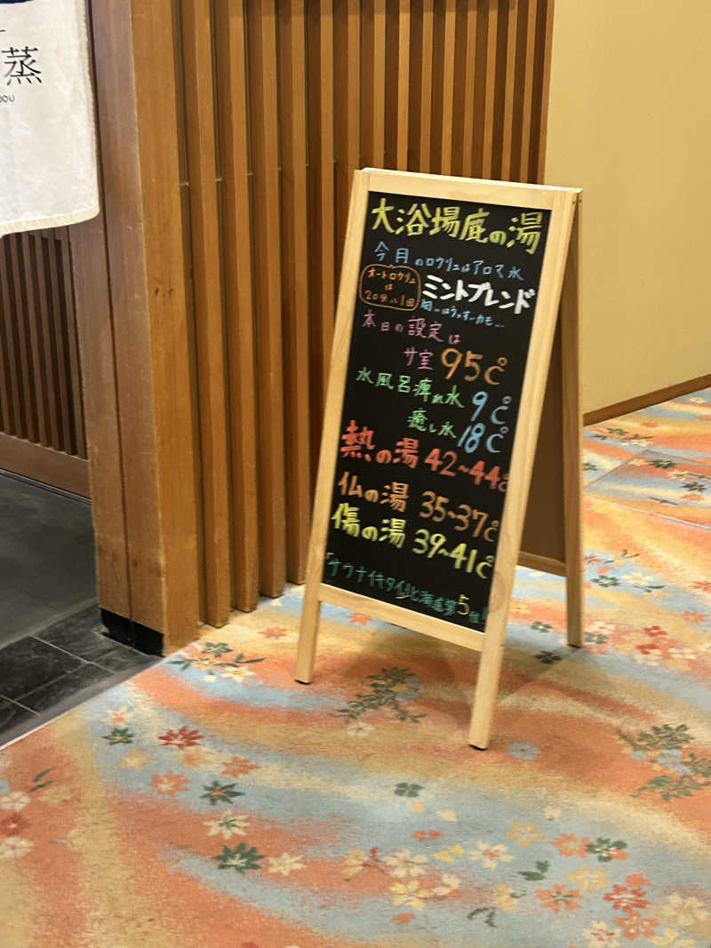 菜さんの定山渓 鹿の湯のサ活写真