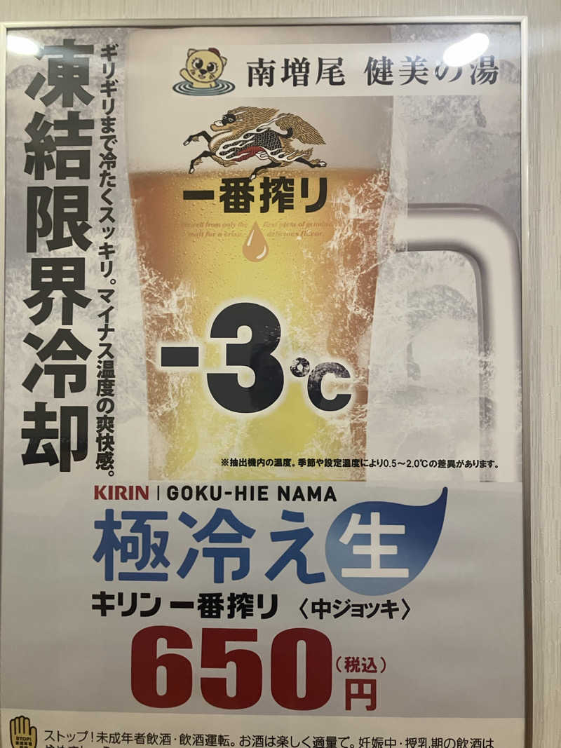 壱さんの南増尾健美の湯のサ活写真