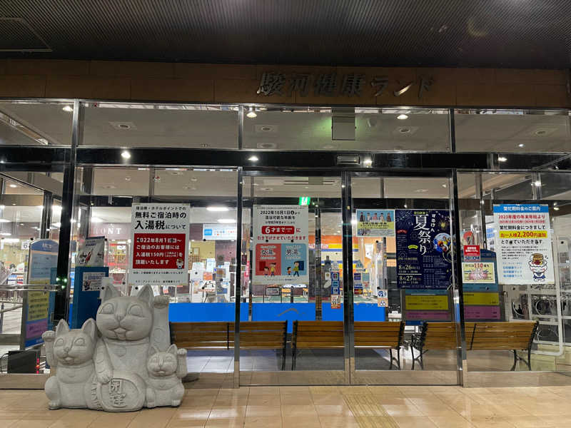 ぴかさんの駿河健康ランドのサ活写真