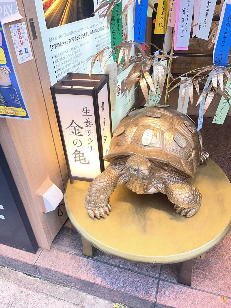 めろりさんの生姜サウナ 金の亀のサ活写真