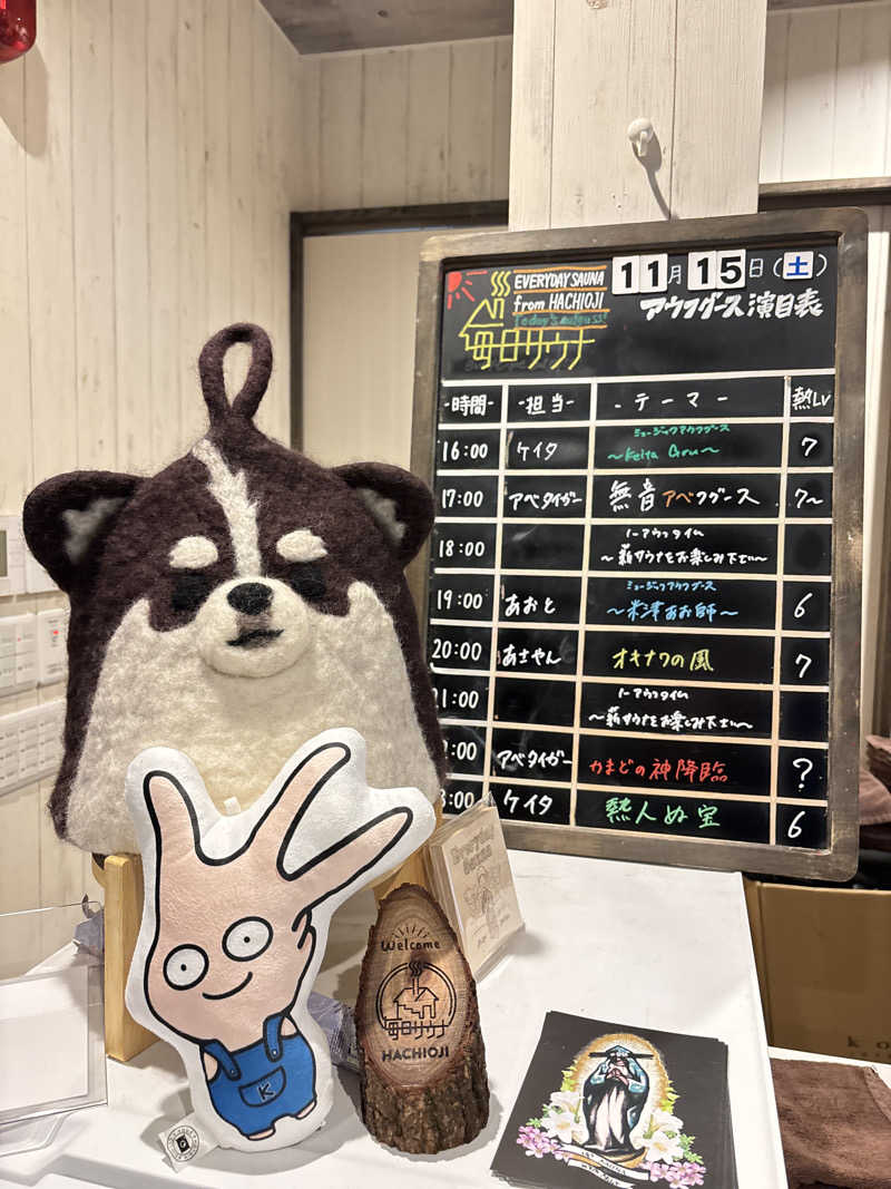 ささうな重🐶さんの毎日サウナ 八王子店のサ活写真