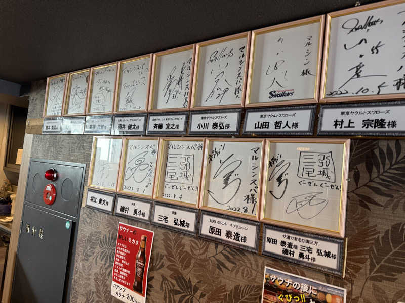 めそさんの天空のアジト マルシンスパのサ活写真