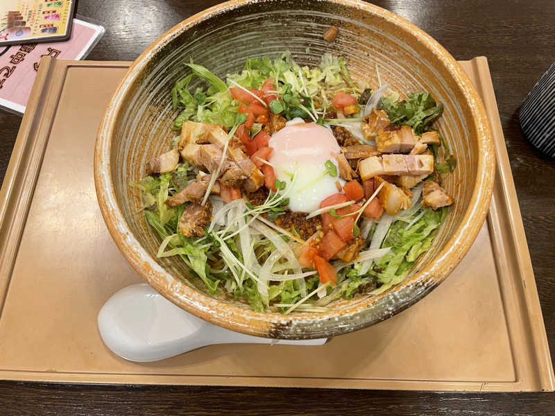 麻婆ホルモン冷やし中華