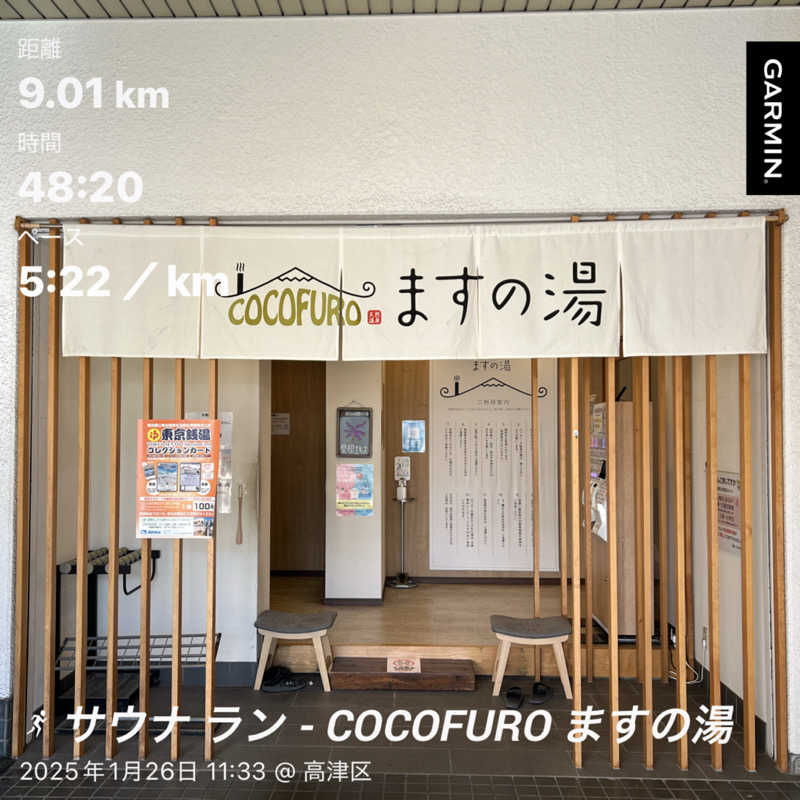 SHUNSUKEさんのCOCOFURO ますの湯のサ活写真