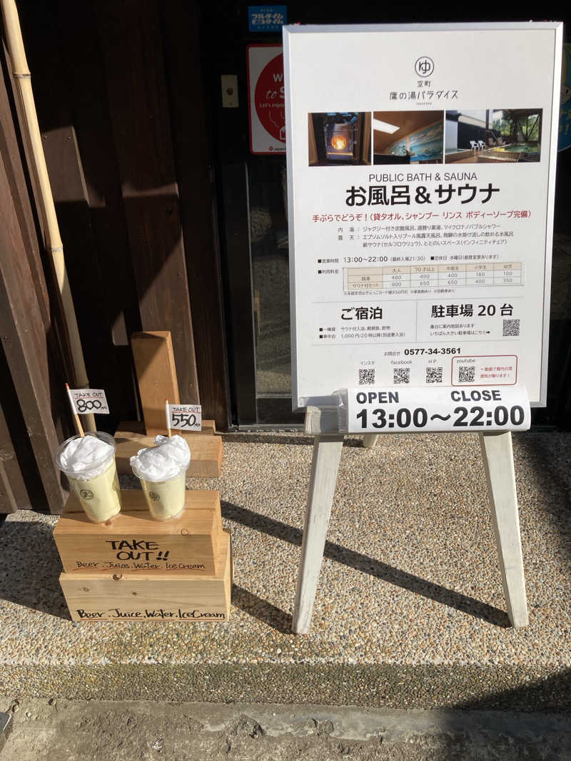 あべロッシフミさんの泊まれる銭湯 鷹の湯のサ活写真