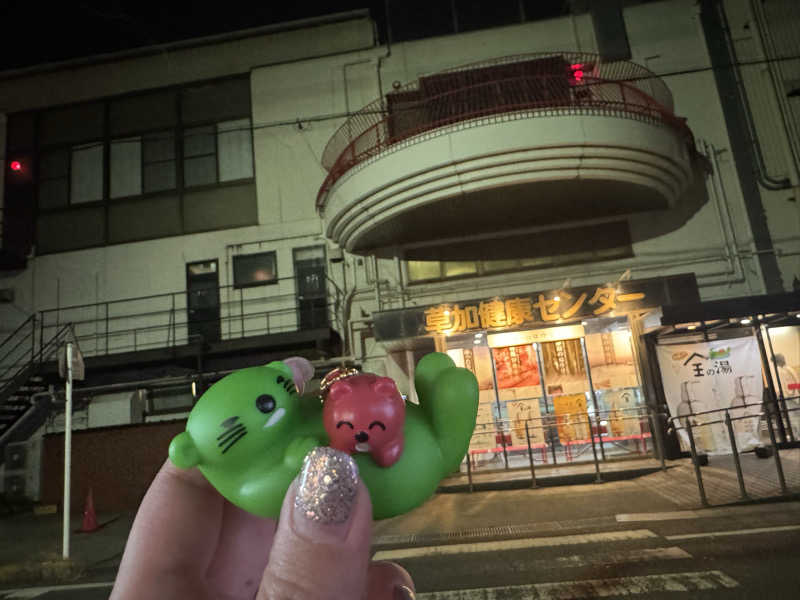 ぽむみさんの湯乃泉 草加健康センターのサ活写真