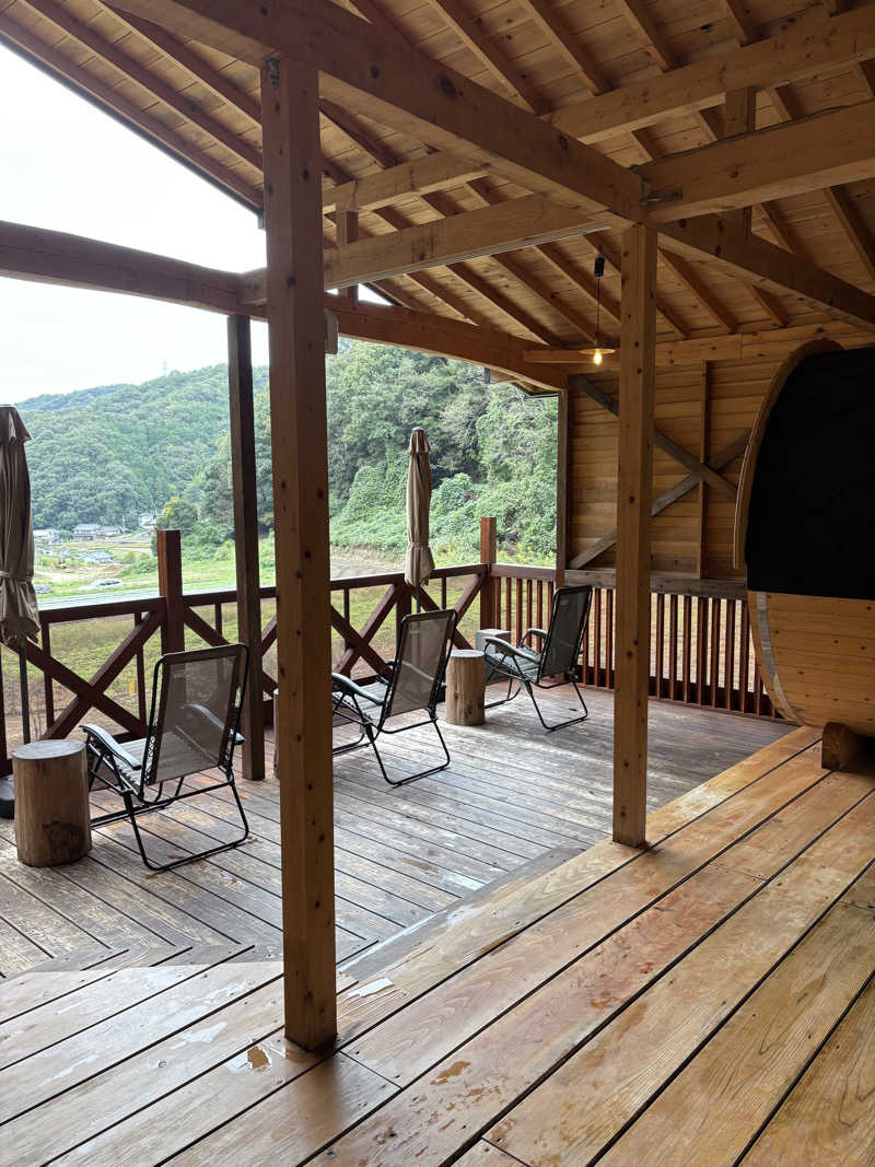 オノカンさんの山の中のバレルサウナ｢Tramonto｣のサ活写真