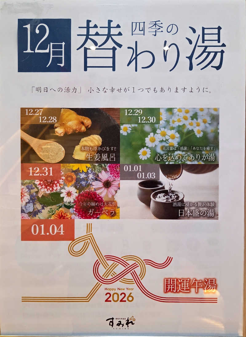 LEMON307さんの南柏天然温泉すみれのサ活写真
