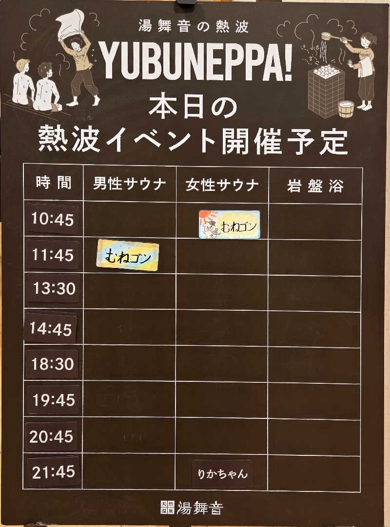 LEMON307さんの天然温泉 湯舞音 龍ケ崎店のサ活写真