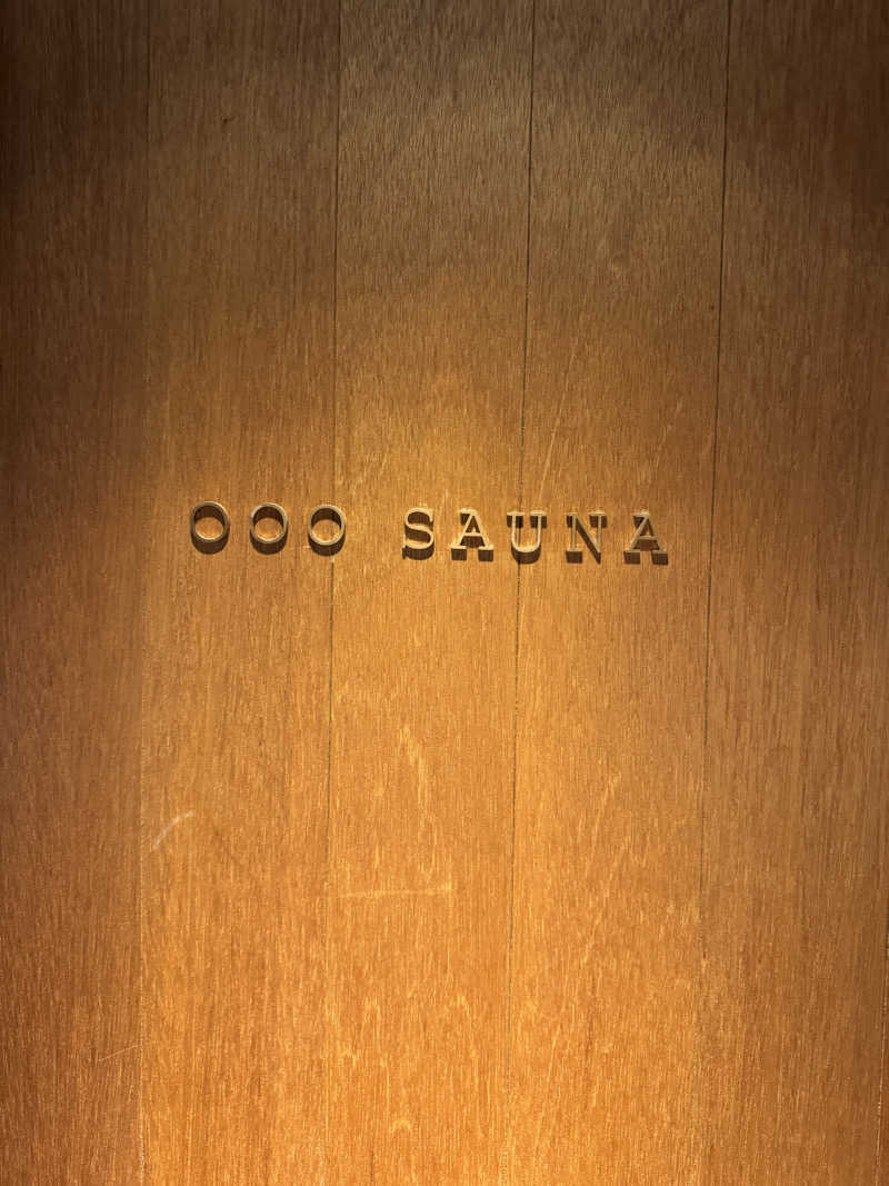SawaさんのSAUNA OOO TOKYO (サウナ オー トーキョー)のサ活写真