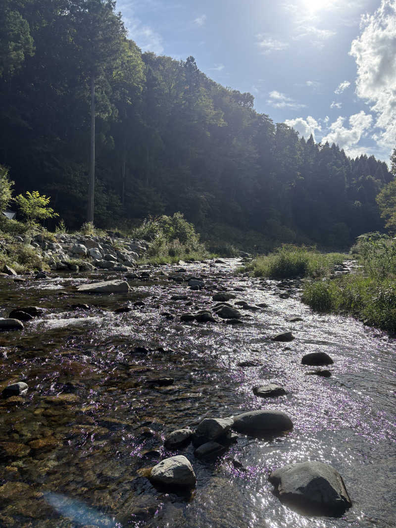さうなチャーシューさんの道志川サウナのサ活写真