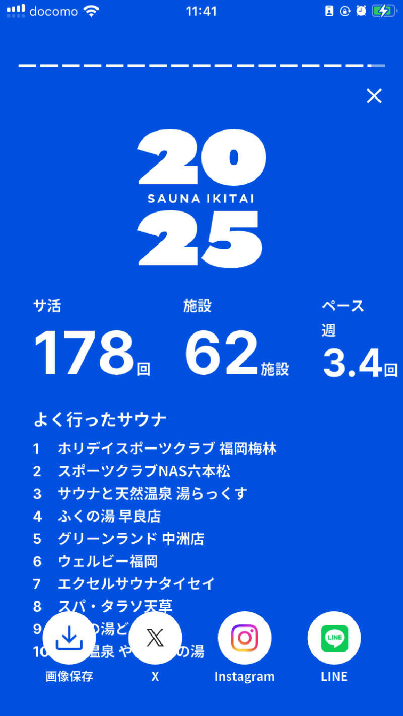 DDさんのサウナと天然温泉 湯らっくすのサ活写真