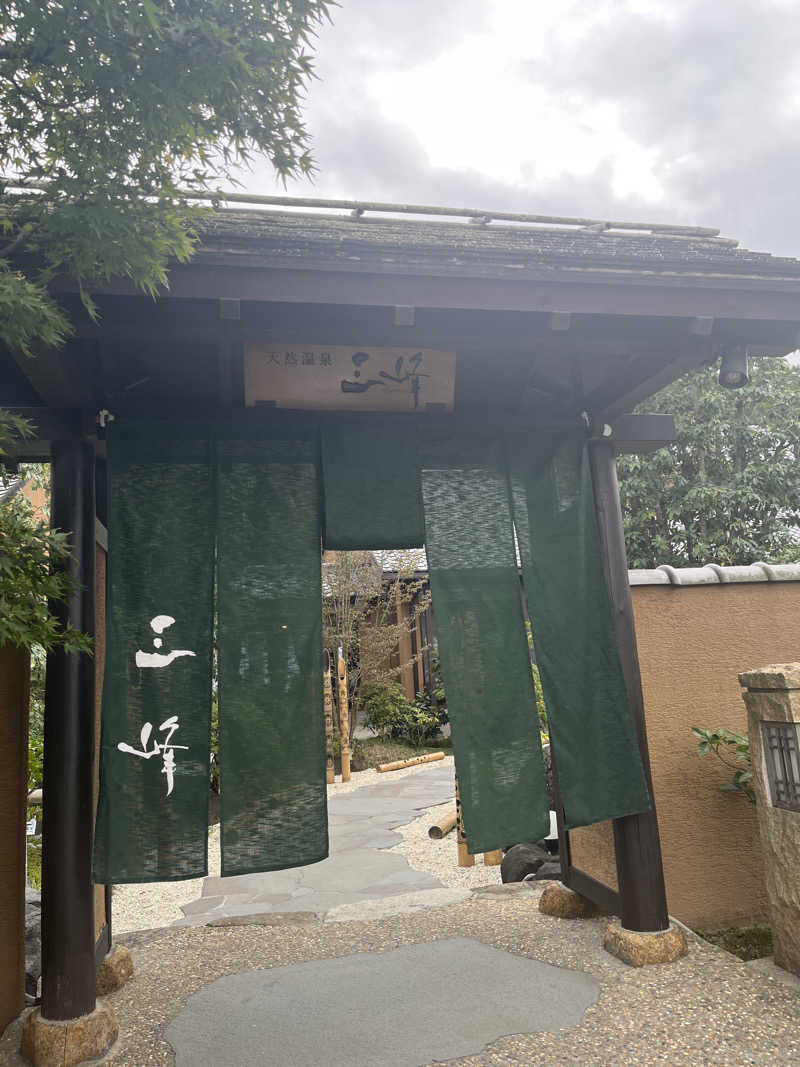 ぽん子さんの天然温泉 三峰のサ活写真