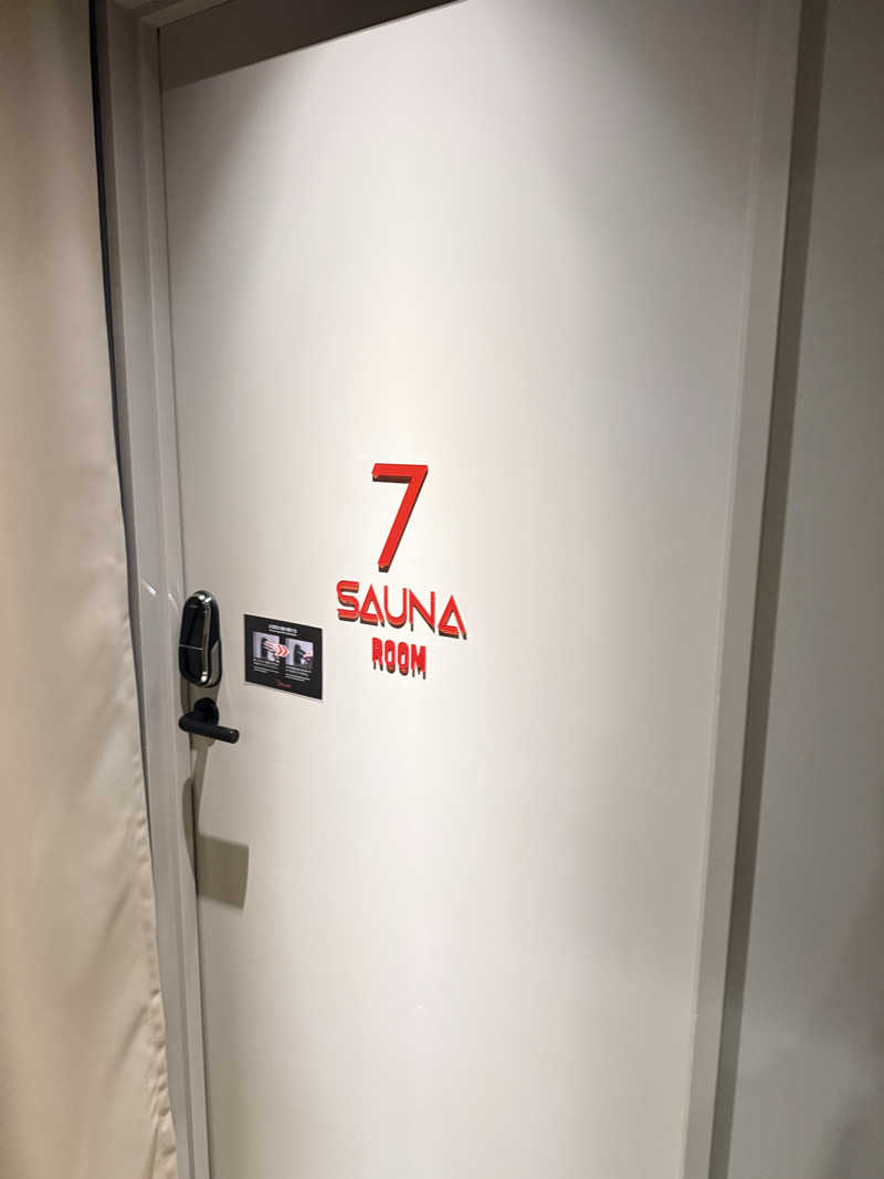 青のすみかさんのRED° E-SAUNA UENOのサ活写真