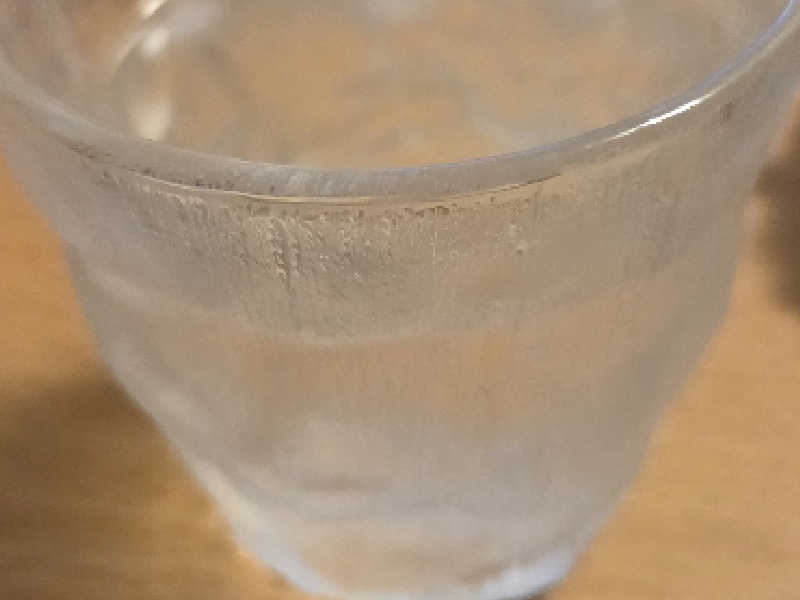 芋焼酎の水割り(濃いめ)