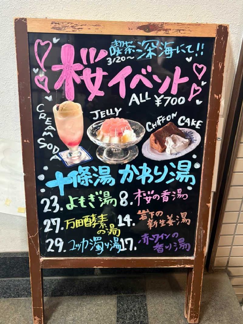 かなさんの十條湯のサ活写真
